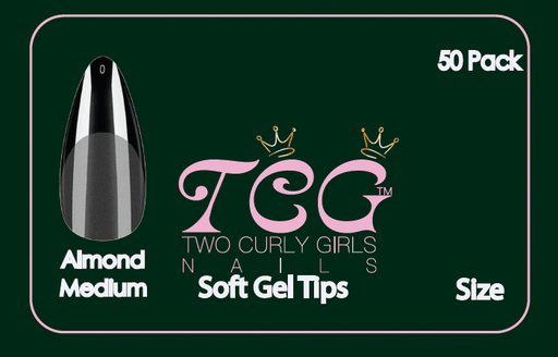 50 Medium Square Soft Gel Tip #6 - NSI NZ Ltd