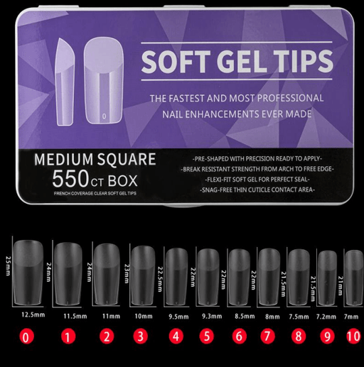 550 Medium Square Soft Gel - NSI NZ Ltd