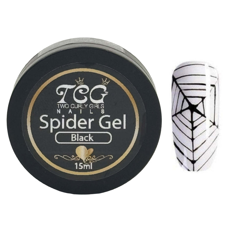 Black Spider Gel | TCG Nail Spider Gel NZ