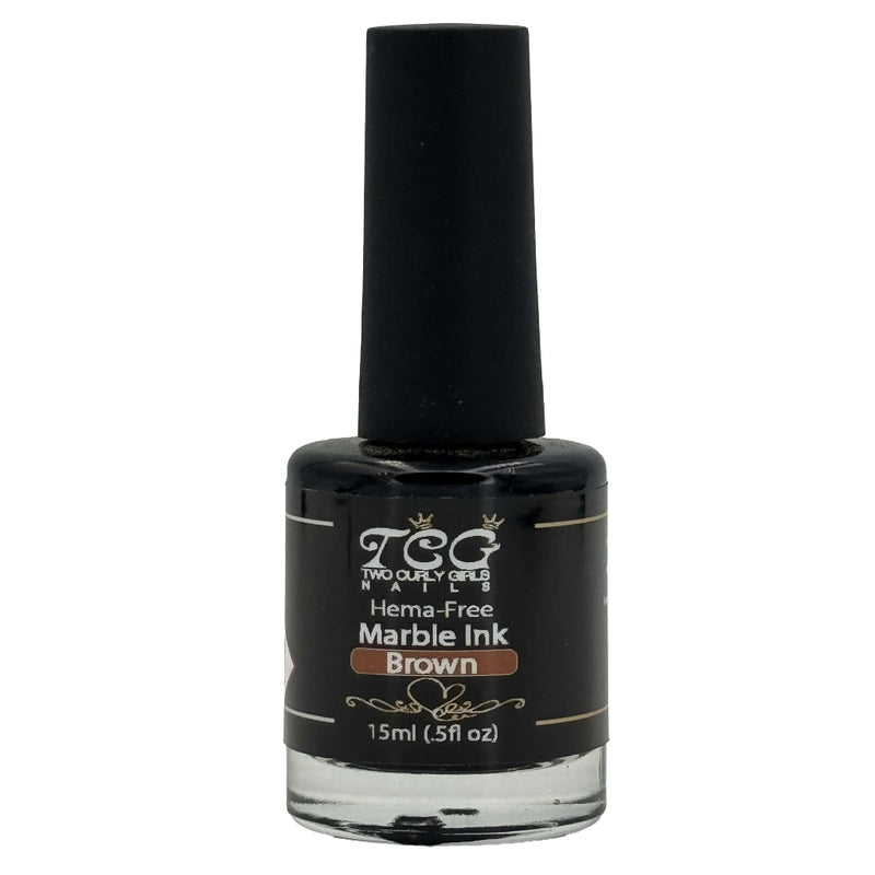 HEMA-Free Marble Ink Brown 15ml | Create Stunning Marble & Watercolour Effects