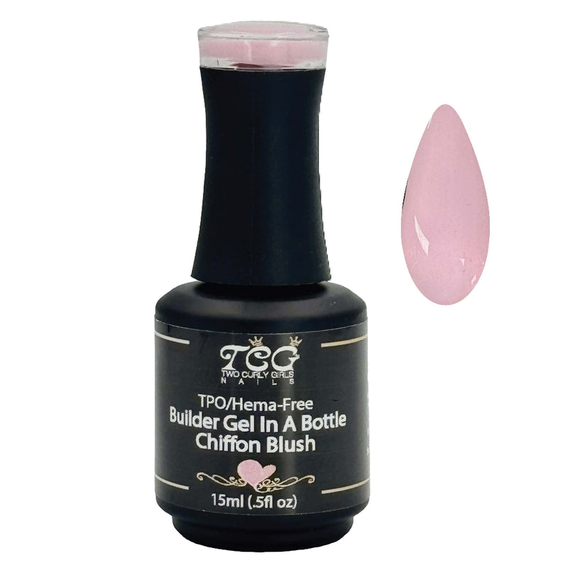 Chiffon Blush Builder Gel in a Bottle 15ml | nails.co.nz