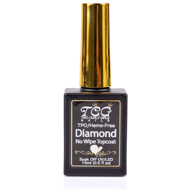 HEMA-Free Diamond Top Coat 15ml | TCG Gel Top Coat NZ