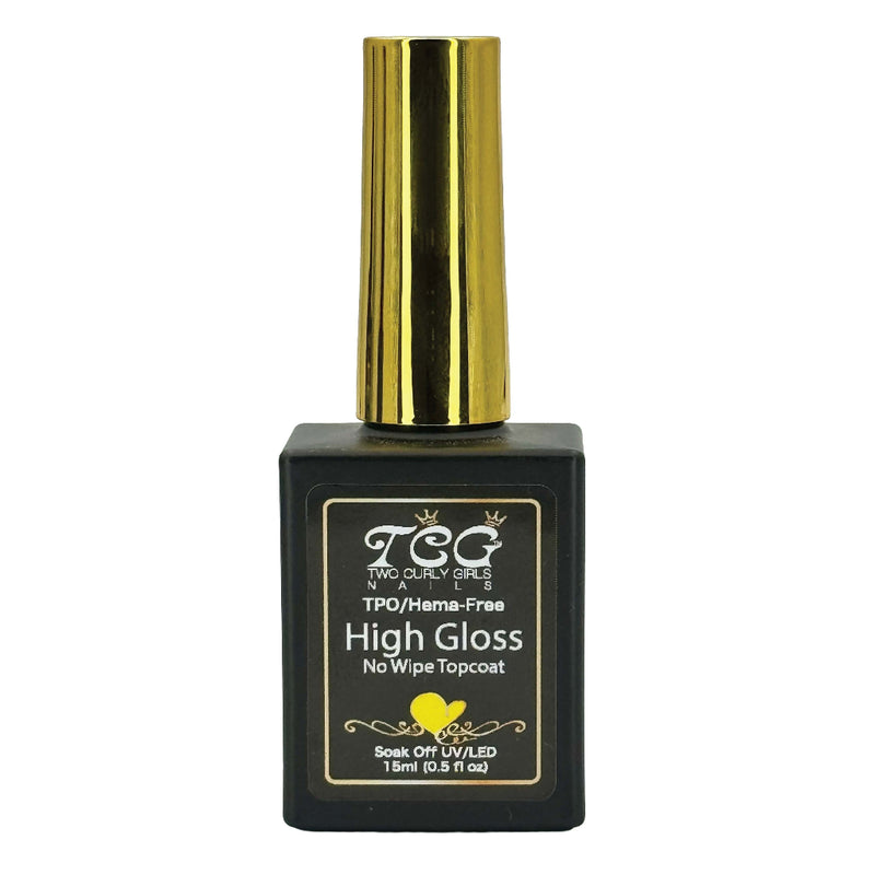 Hema-free High Gloss Top Coat 15ml