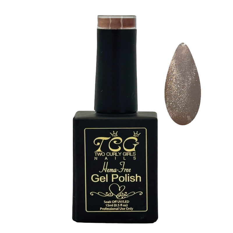 Just Peachy Crystal Cat Eye HEMA-Free Gel Polish 15ml | nails.co.nz