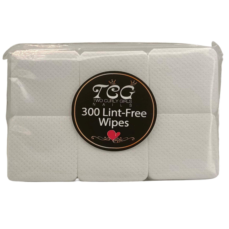 300pc Melt Blown Lint Free Nail Wipes
