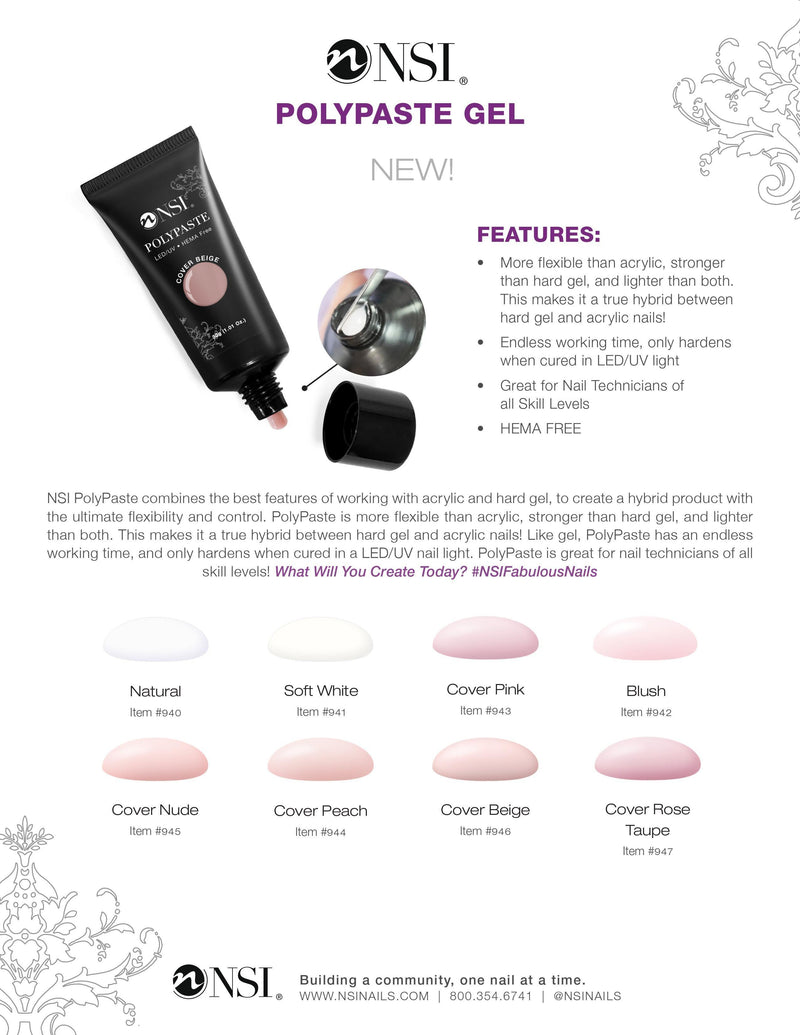 PolyPaste Cover Pink - NSI NZ Ltd