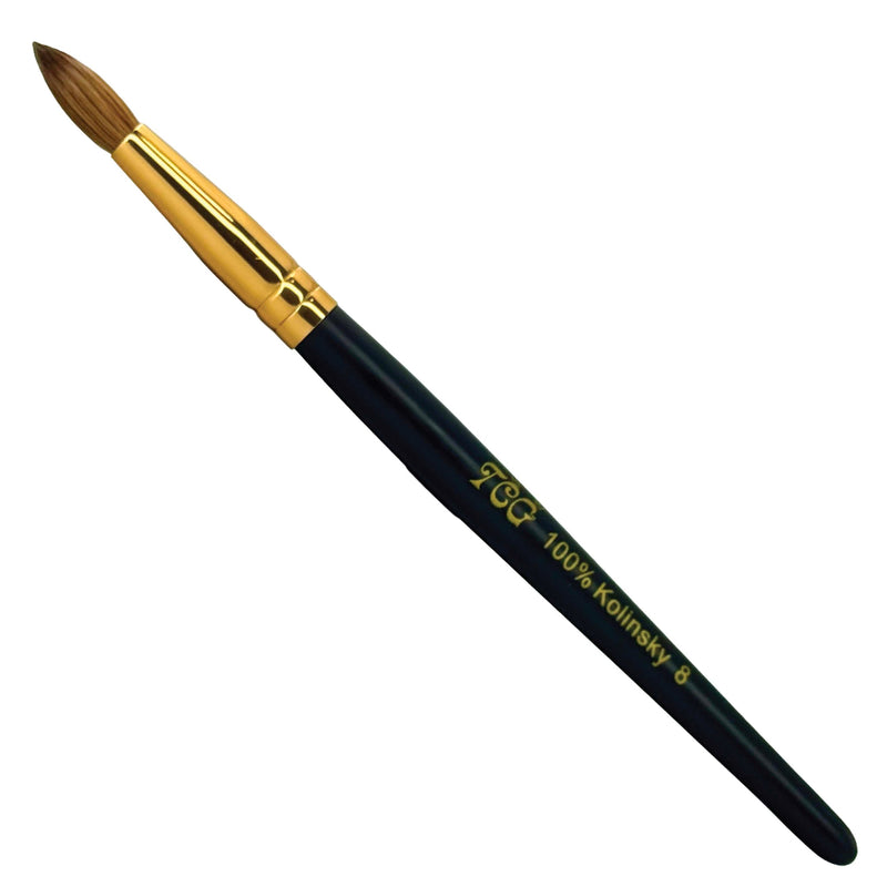 No.8 Kolinsky Acrylic Nail Brush | 100% Kolinsky Brush NZ