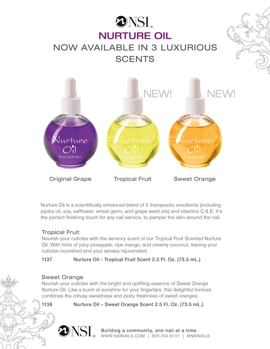 Nurture Cuticle Oil Grape 74ml - NSI NZ Ltd