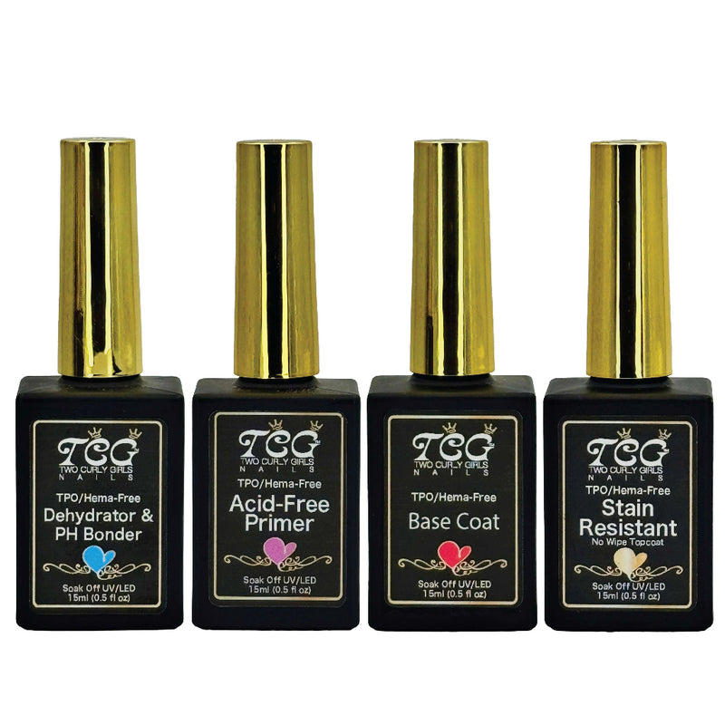 Hema-free Dehydrator, Primer, Base and Top Coat Deal