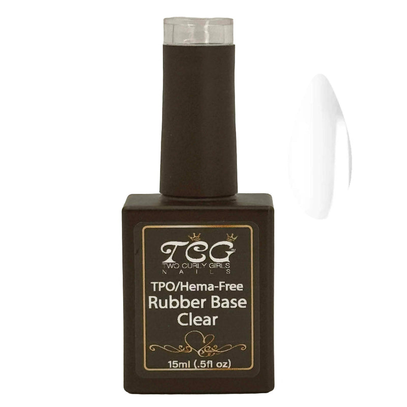 Clear  Rubber Base 15ml | nails.co.nz