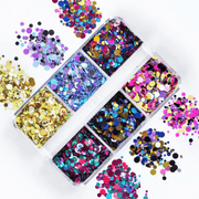 Multi Coloured Macaroon Glitter Pack - NSI NZ Ltd