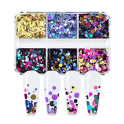 Multi Coloured Macaroon Glitter Pack - NSI NZ Ltd