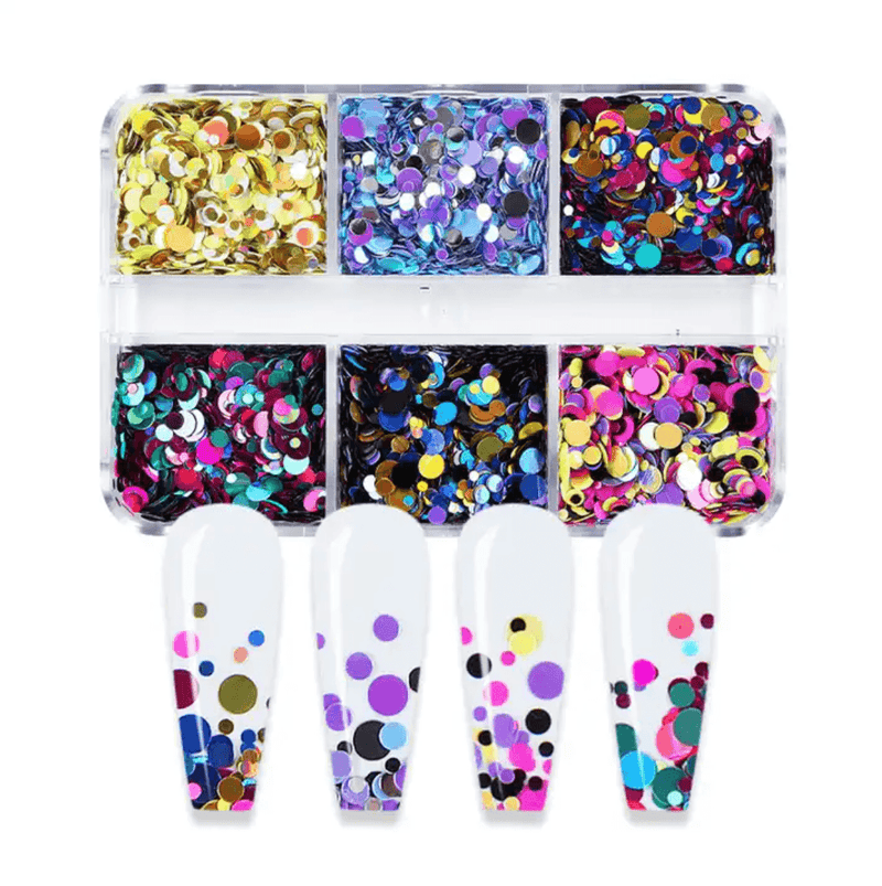 Multi Coloured Macaroon Glitter Pack - NSI NZ Ltd
