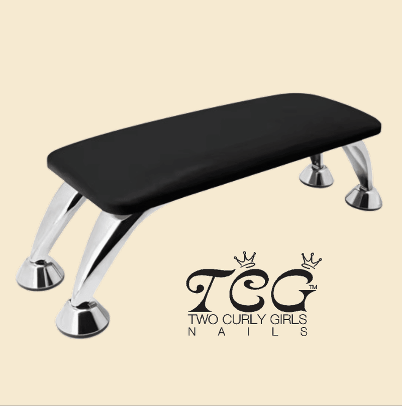 Large Black Leather Hand Cushion with legs - NSI NZ Ltd