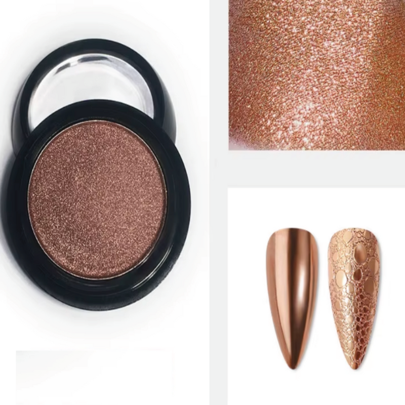 Bronzed Solid Chrome Powder | TCG Nail Chrome Powder NZ