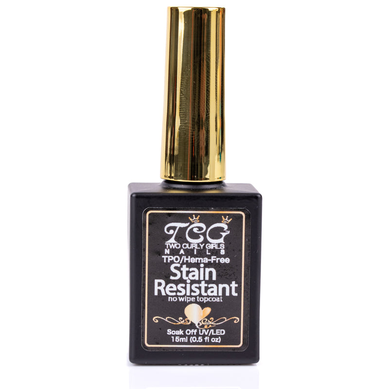 HEMA-Free Stain Resistant Top Coat | TCG Nail Top Coat NZ