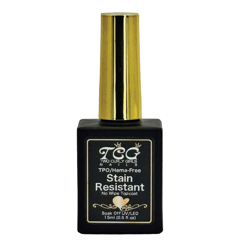 Hema-free Stain Resistant Top Coat 15ml