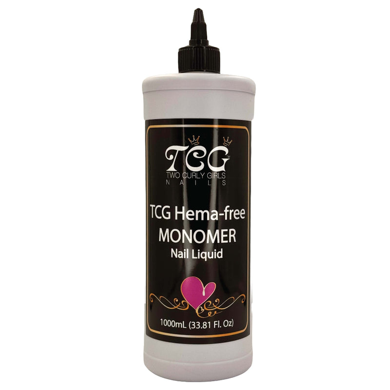 HEMA-Free Acrylic Liquid Monomer 1000ml | TCG Nail Liquid NZ
