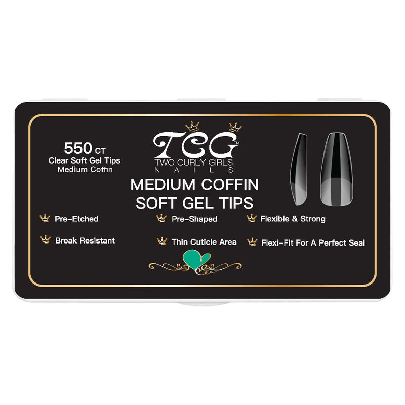 550 Medium Coffin Soft Gel