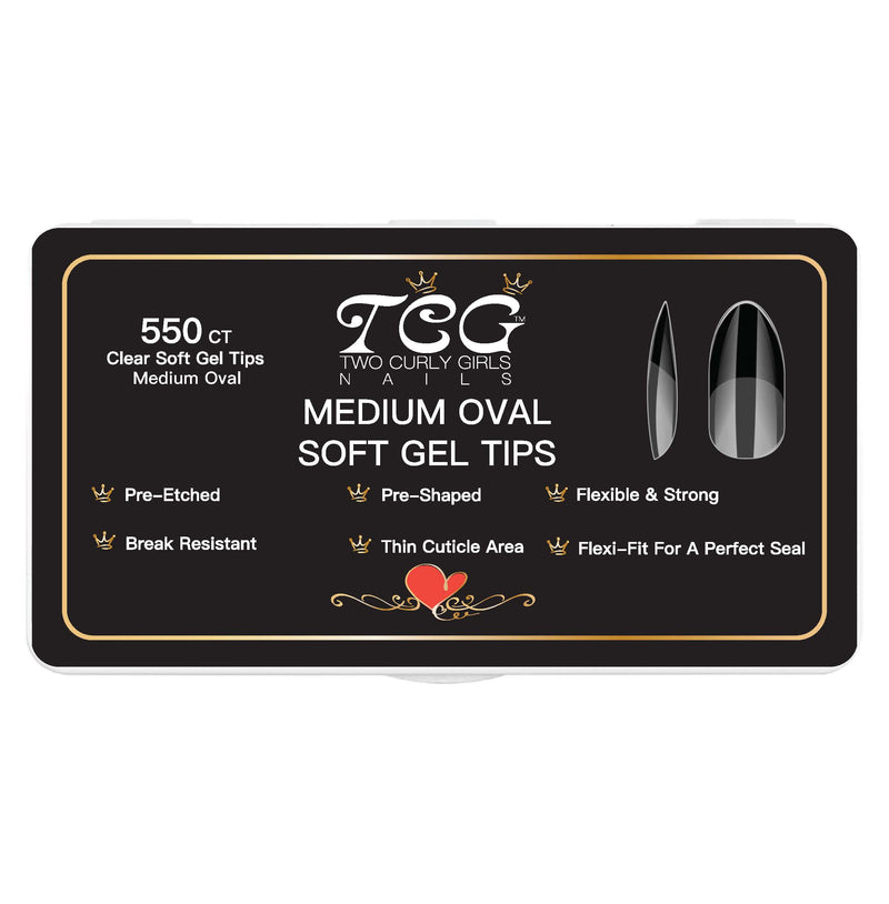 550 Medium Oval Soft Gel