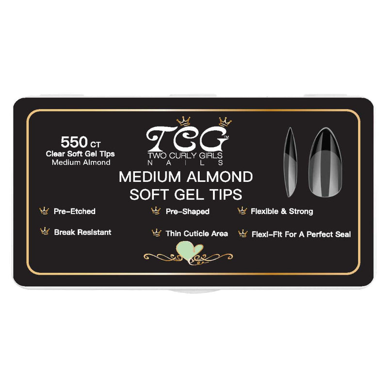 550 Medium Almond Soft Gel