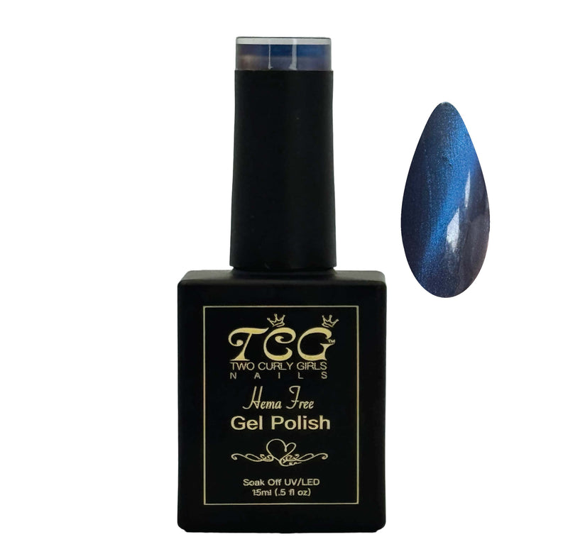 The Deep Blue Cat Eye Gel Polish NZ | HEMA-Free Professional Colour – NSI New Zealand