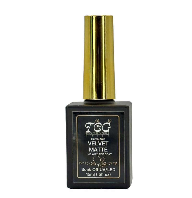 Hema-free Velvet Matte Top Coat