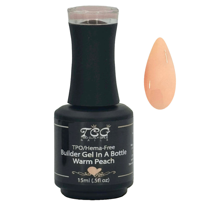 Builder Gel In A Bottle Warm Peach