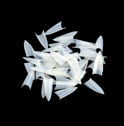 Medium Stiletto Tips Natural 100pc - NSI NZ Ltd