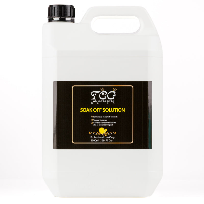 Soak Off Removal Liquid 5 Litre | TCG Gel Polish Remover NZ