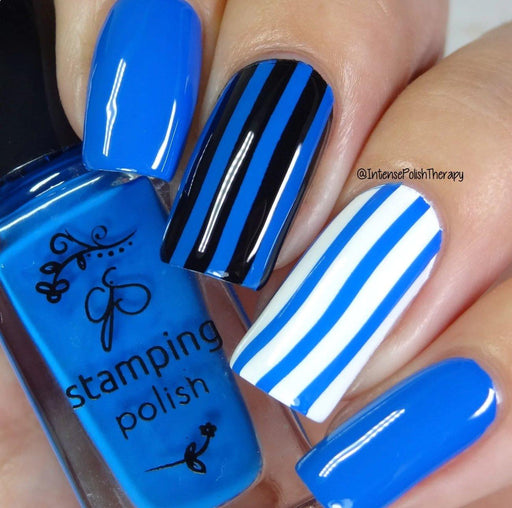 10 Gotta Be Blue Nail Stamping Polish - NSI NZ Ltd