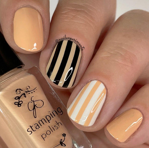 119 Peach Nail Stamping Polish no (REDUCED TO CLEAR) - NSI NZ Ltd