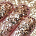 1mm Sand Gold Chunky Hexagon Glitter - NSI NZ Ltd