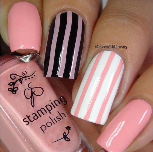 #21 Bubble Pop Pink - Nail Stamping Color (5 Free Formula)