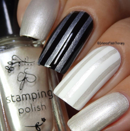#34 Angelic White- Nail Stamping Color (5 Free Formula)