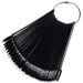 50 ct Oval Fan Display Black - NSI NZ Ltd