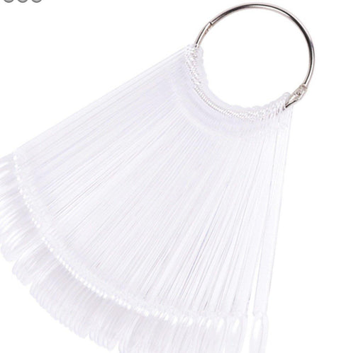50 ct Oval Tip Fan Display Clear - NSI NZ Ltd