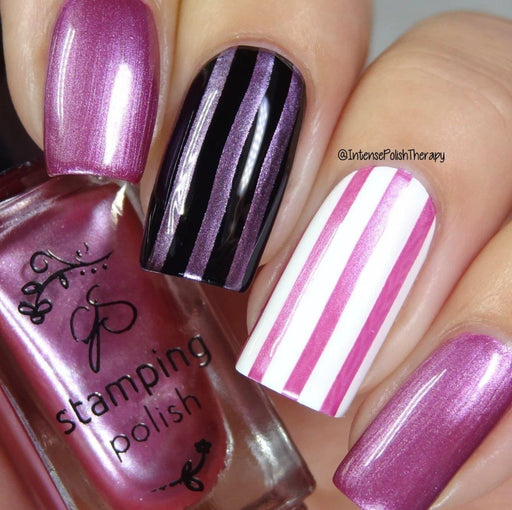 #50 Pretty Me Pink - Nail Stamping Colour (5 Free Formula) 10ml Bottle