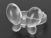 50pc Nail Polish Clips For Display Butterfly Clear - NSI NZ Ltd