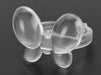 50pc Nail Polish Clips For Display Butterfly Clear - NSI NZ Ltd