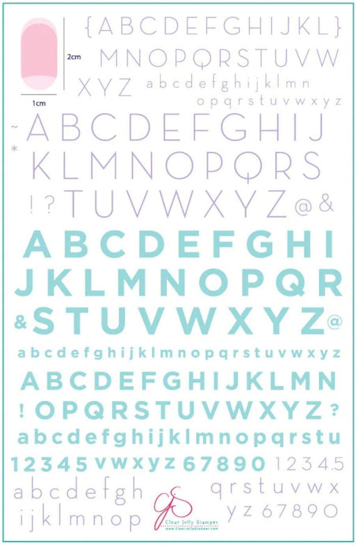 Alphabet Modern CJS42 *CLEARANCE* - NSI NZ Ltd