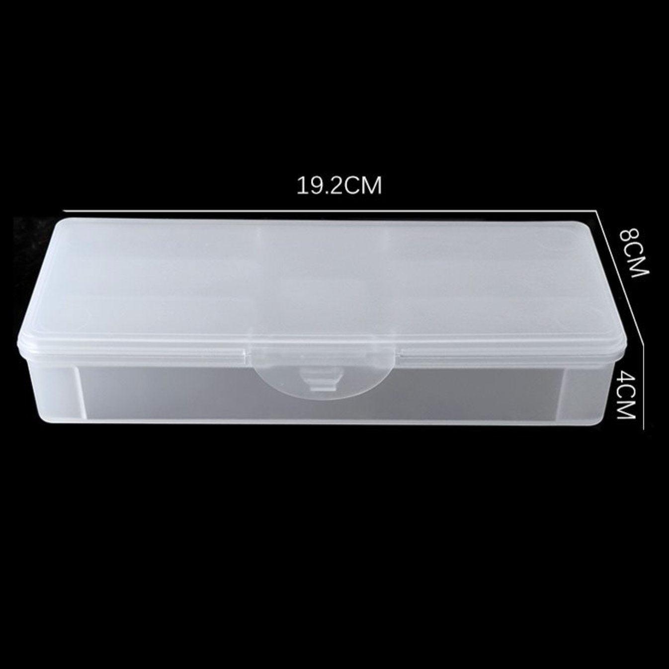 Nail Brush & File Storage Box with Tray | TCG Nail Tool Organiser NZ ...