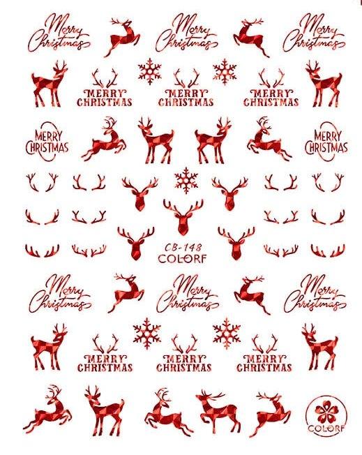 CB148 Christmas Sticker - NSI NZ Ltd