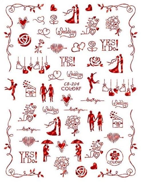 CB204 Valentines Sticker - NSI NZ Ltd