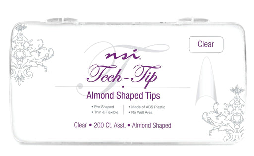 Clear Almond ABS Tips 200 - NSI NZ Ltd