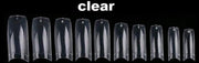 Clear Half French Tips 500pc - NSI NZ Ltd