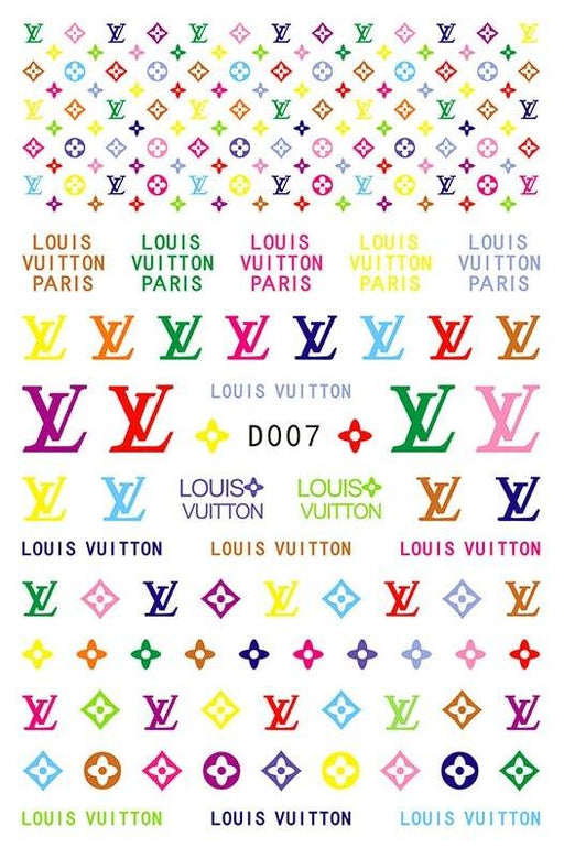D007 Designer Nail Stickers - NSI NZ Ltd