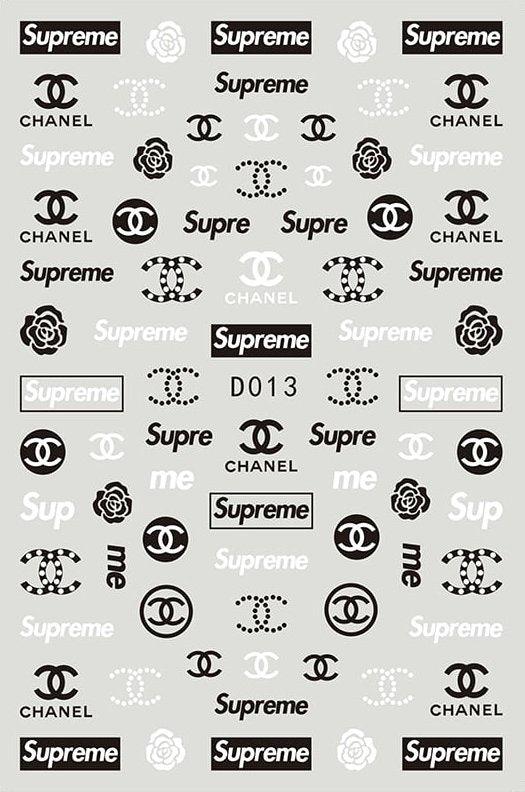 D013 Designer Nail Stickers - NSI NZ Ltd