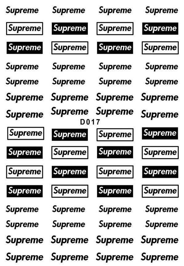 D017 Designer Nail Stickers - NSI NZ Ltd