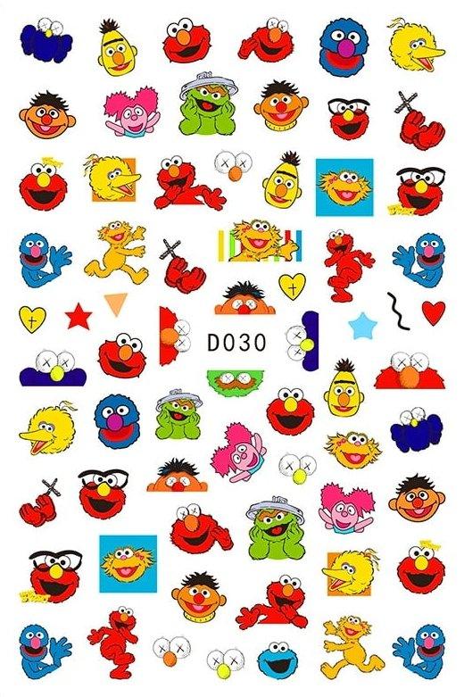 D030 Designer Nail Stickers - NSI NZ Ltd